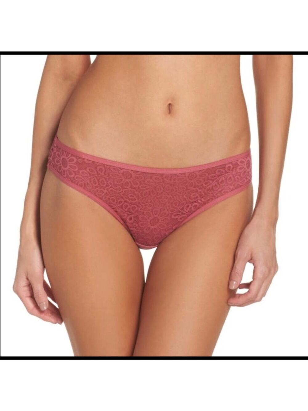 NEW Sam Edelman Swirl Mesh Bikini Panties